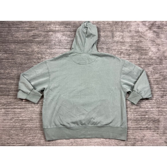 Harmony Balance Hoodie Womens Small Green Long‎ Sleeve Cotton Blend NWT - Picture 13 of 15